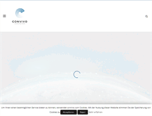 Tablet Screenshot of convivo.com